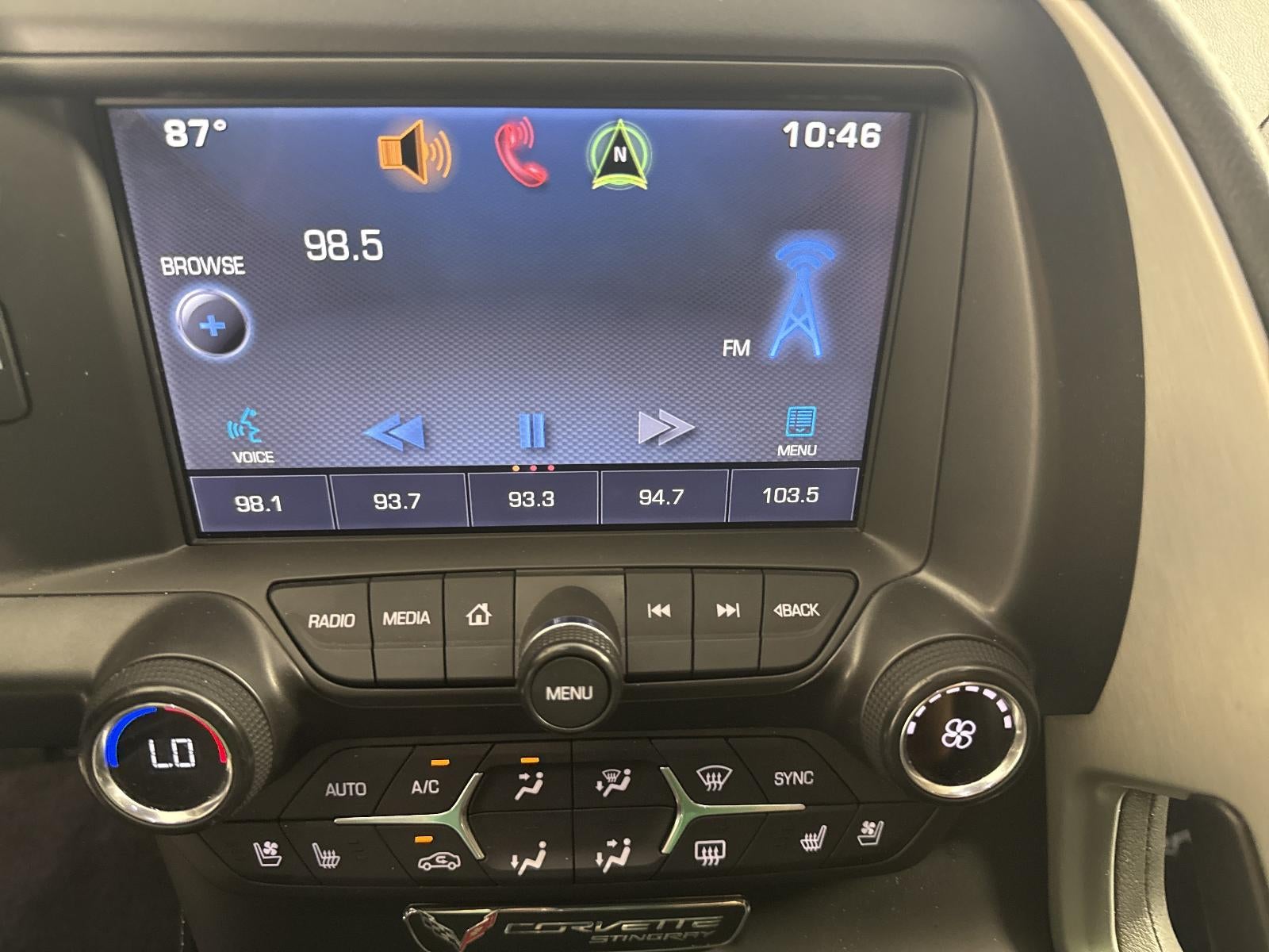 2015 Chevrolet Corvette Stingray Z51 2LT