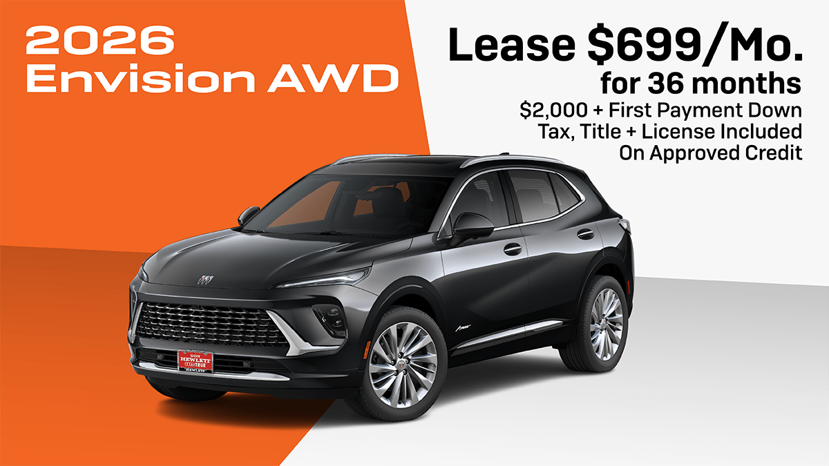 2026 Envision $699 Mo. Lease