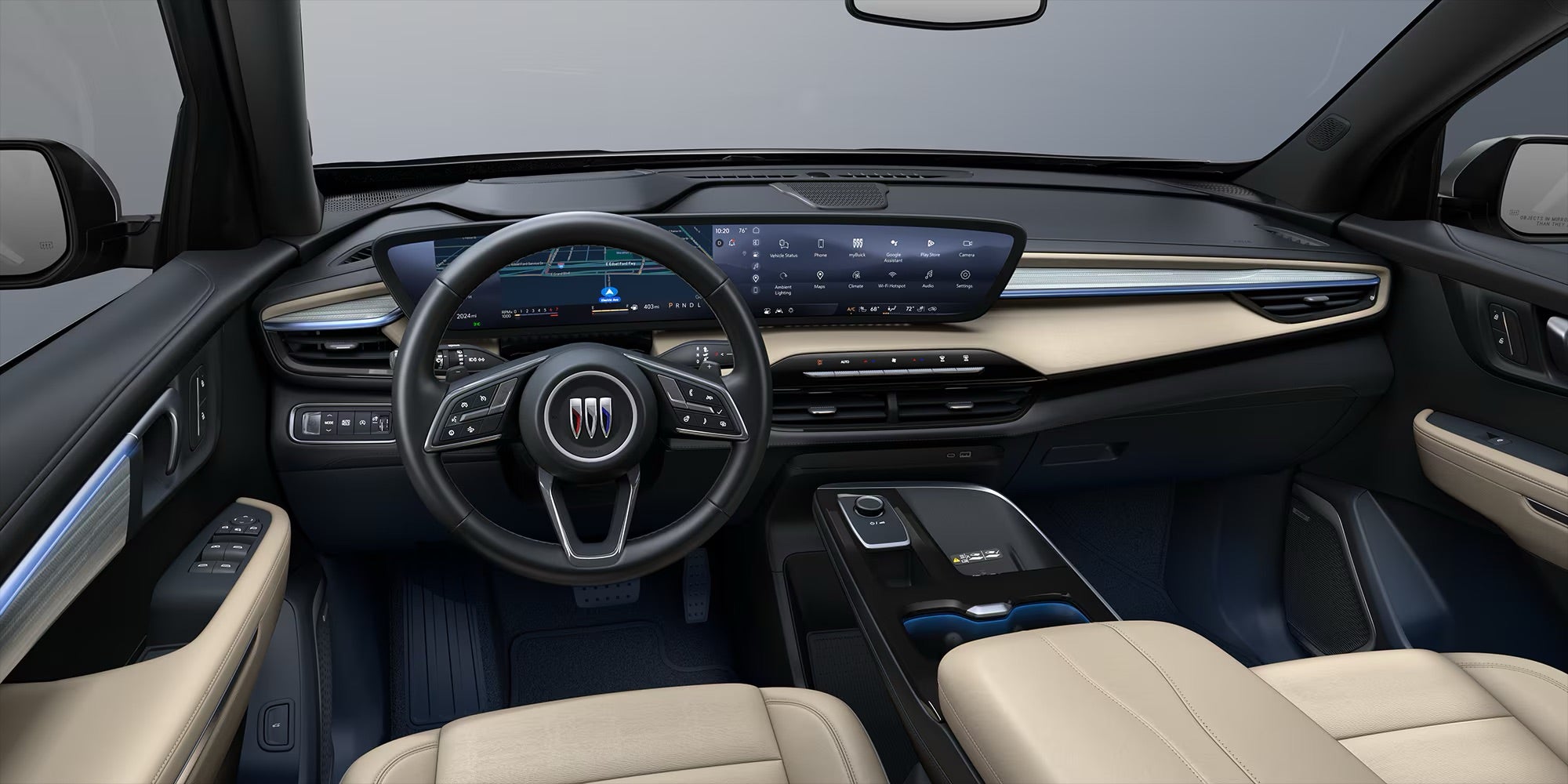 2026 Buick Enclave Preferred dashboard and steering wheel