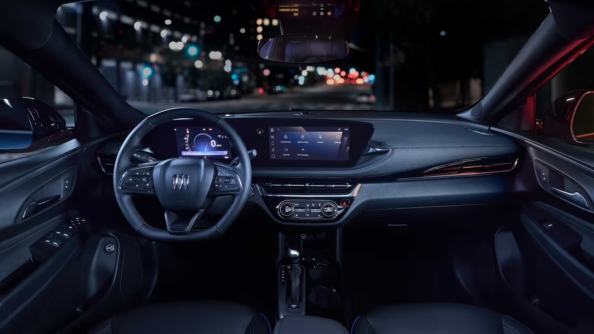 2026 Buick Envista interior dashboard and touchscreen